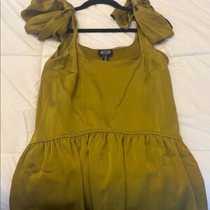 Scoop NYC olive dust Dress BNWT XS